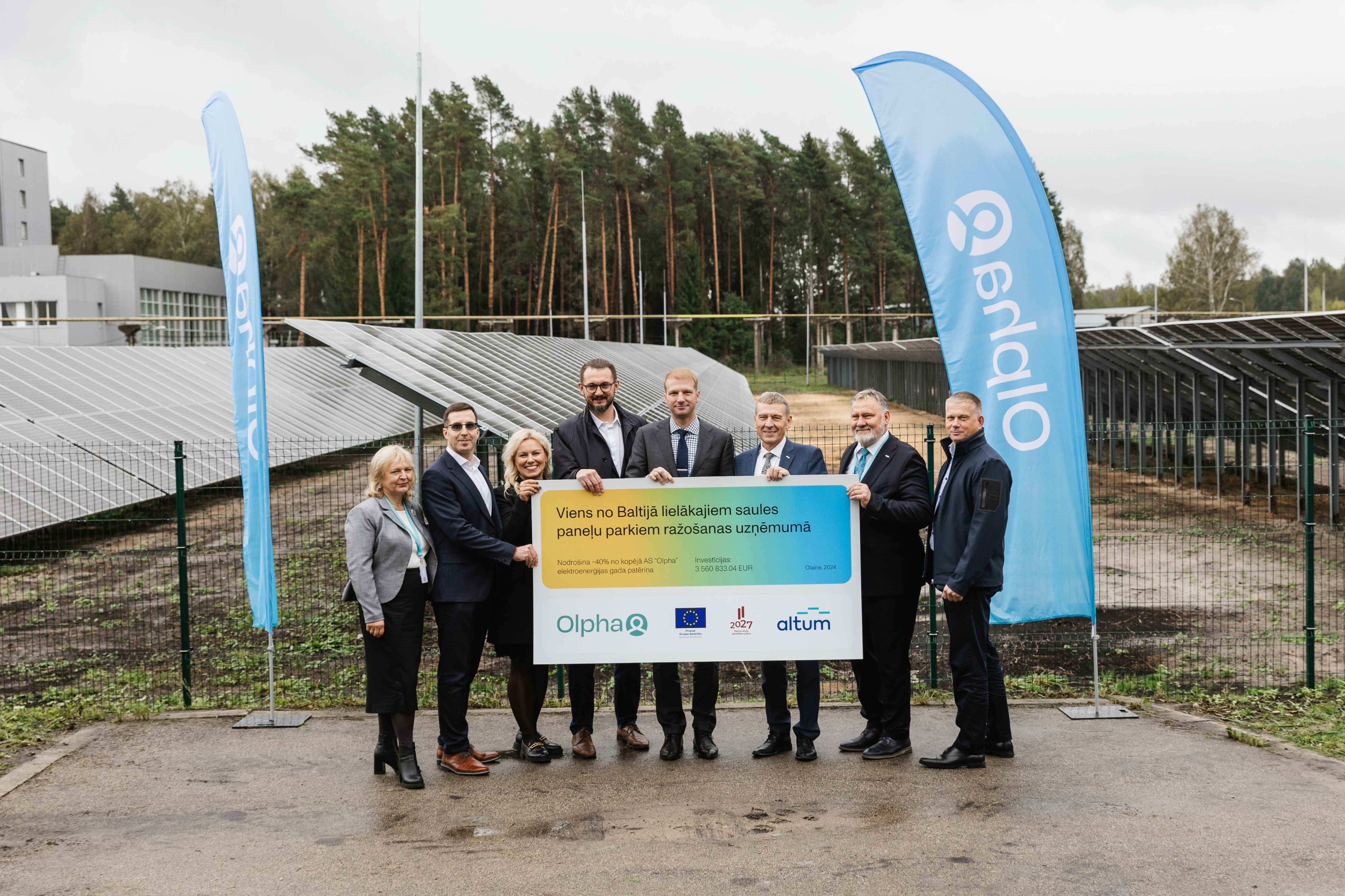 With an Investment of 3.56 Million Euros, "Olpha" Establishes One of the Largest Solar Panel Parks on a Manufacturing Company Site