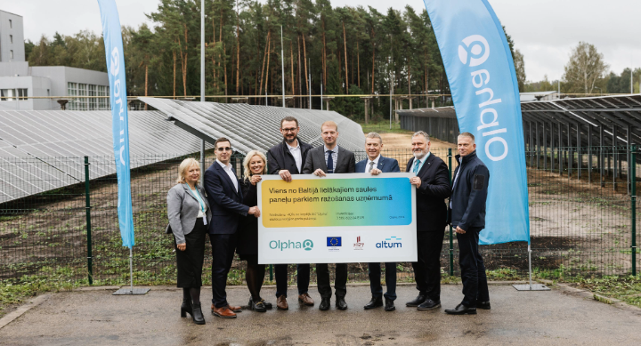 With an Investment of 3.56 Million Euros, "Olpha" Establishes One of the Largest Solar Panel Parks on a Manufacturing Company Site